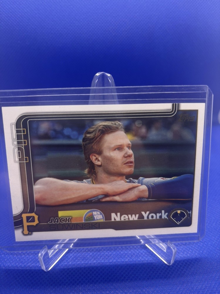 2025 Topps Series 2 - Jack Suwinski #439 Golden Mirror Image Variation SSP
