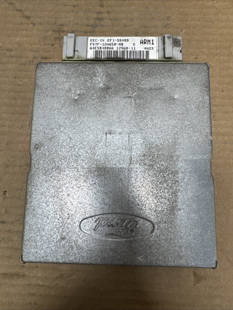 1995 FORD E150 E250 5.8 ENGINE CONTROL MODULE ECM PCM ECU F5TF-12A650-NB ARM1