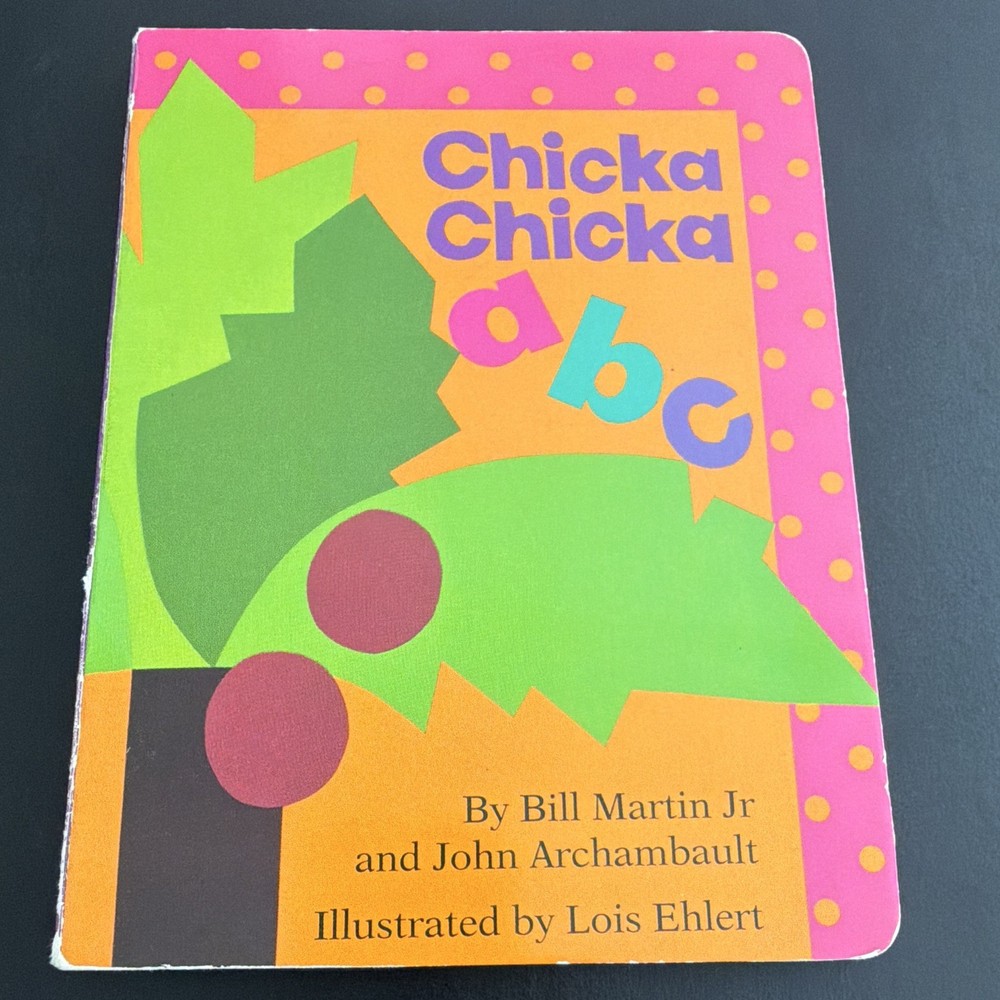 Chicka Chicka abc Board Book Bill Martin Jr John Archambault Illus Little Simon