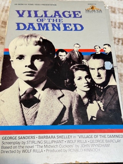 Village of the Damned (1960) – MGM Big Box VHS – Classic Sci-Fi Horror – Rare