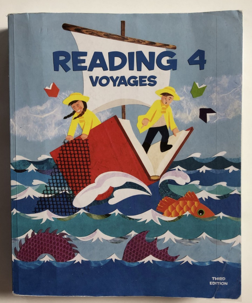 BJU Bob Jones 4th grade READING 4 Voyages Student Text Textbook