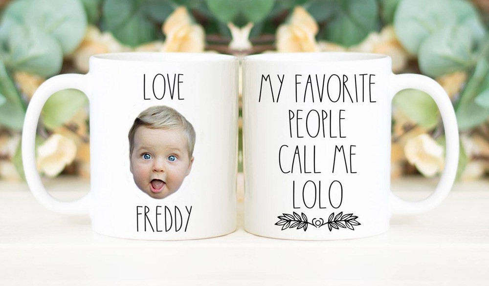 My Favorite People Call Me Lolo Coffee Mug Father's Day Gift Personalized With