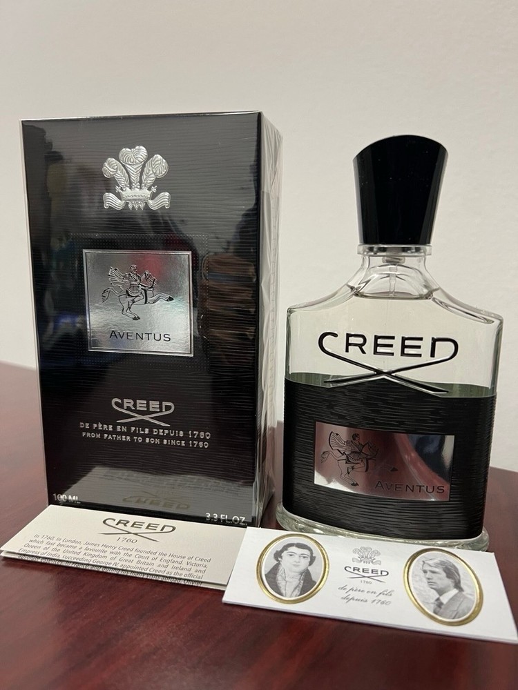 Creed Aventus Eau de Parfum EDP Spray Cologne, Regular Size 3.3 fl oz