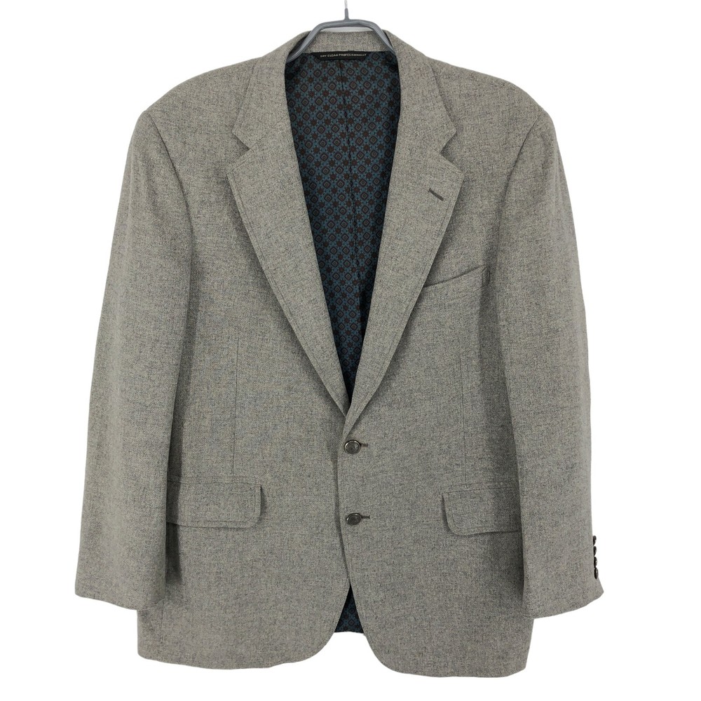 MAJER Men 100% Cashmere Blazer Jacket Size L
