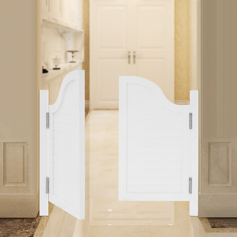 Shop Partition Door - Solid Wood Swing Door for Entrances