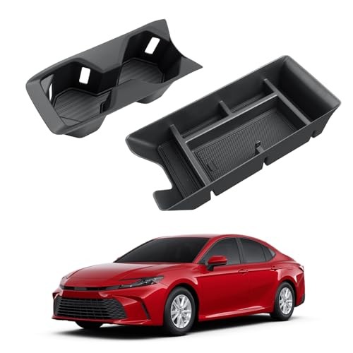 Center console organizer tray compatible with 2025-2026 Toyota Camry - 2 Pcs