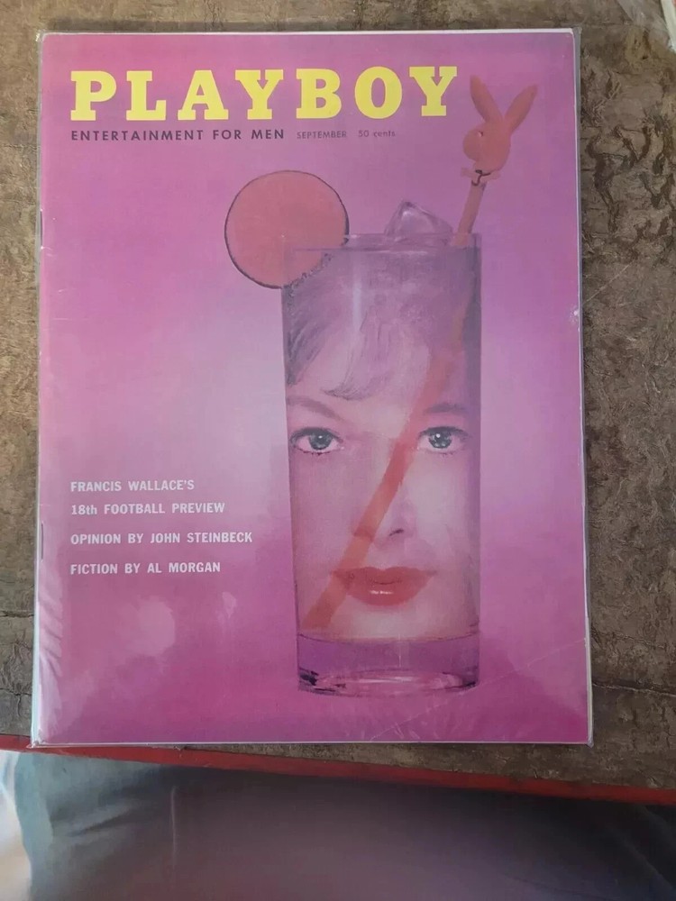 Playboy Magazine April 1957, Gloria Windsor Centerfold, Exc Tight Book Vg