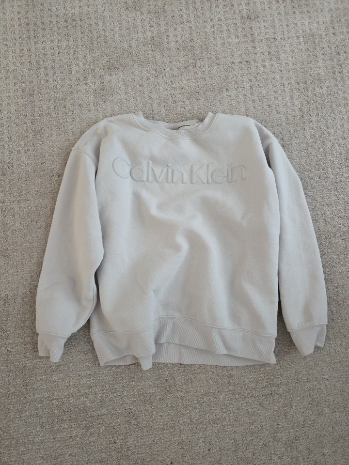 Calvin Klein Performance Womens Sweatshirt Extra Large grey Long Sleeve top XL