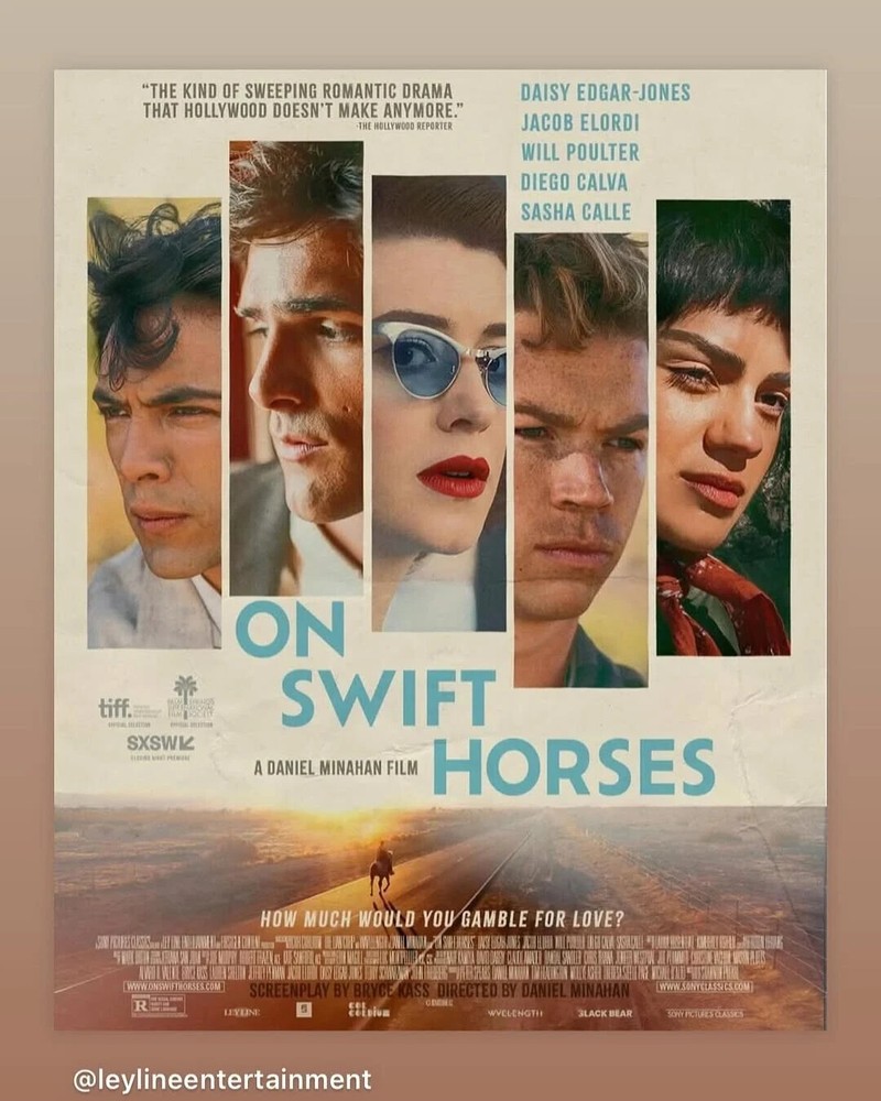 Swift Horses 2025 Movie Poster Wall Art No Frame
