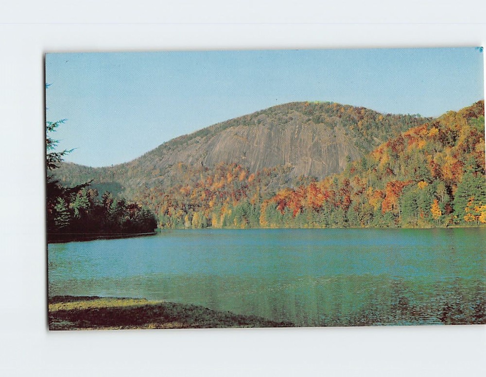 Postcard Lake Fairfield & Rock Mountain Western North Carolina USA