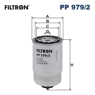 PP 979/2 FILTRON Fuel Filter for HYUNDAI,KIA,SANGYONG