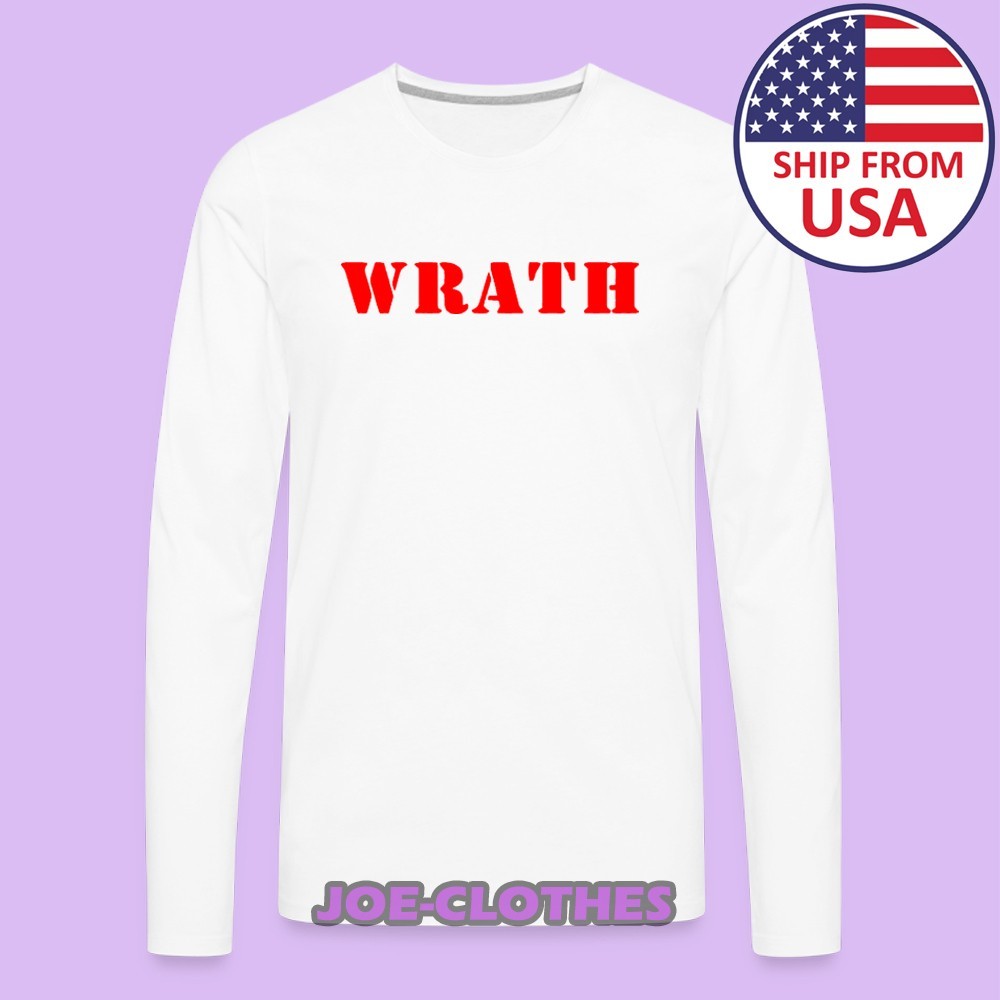 Wrath Natural Selection Men's White Size S-3XL