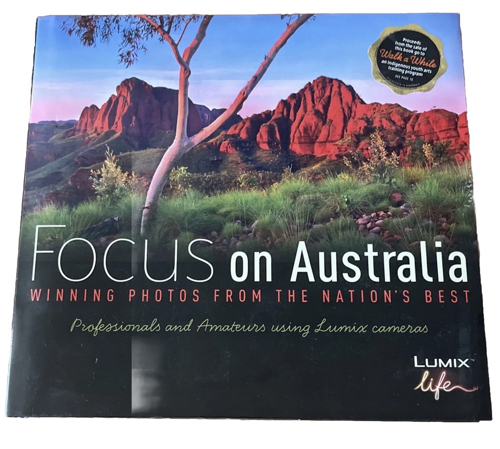 Focus On Australia Winning Photos Hardcover Rare Photography Book