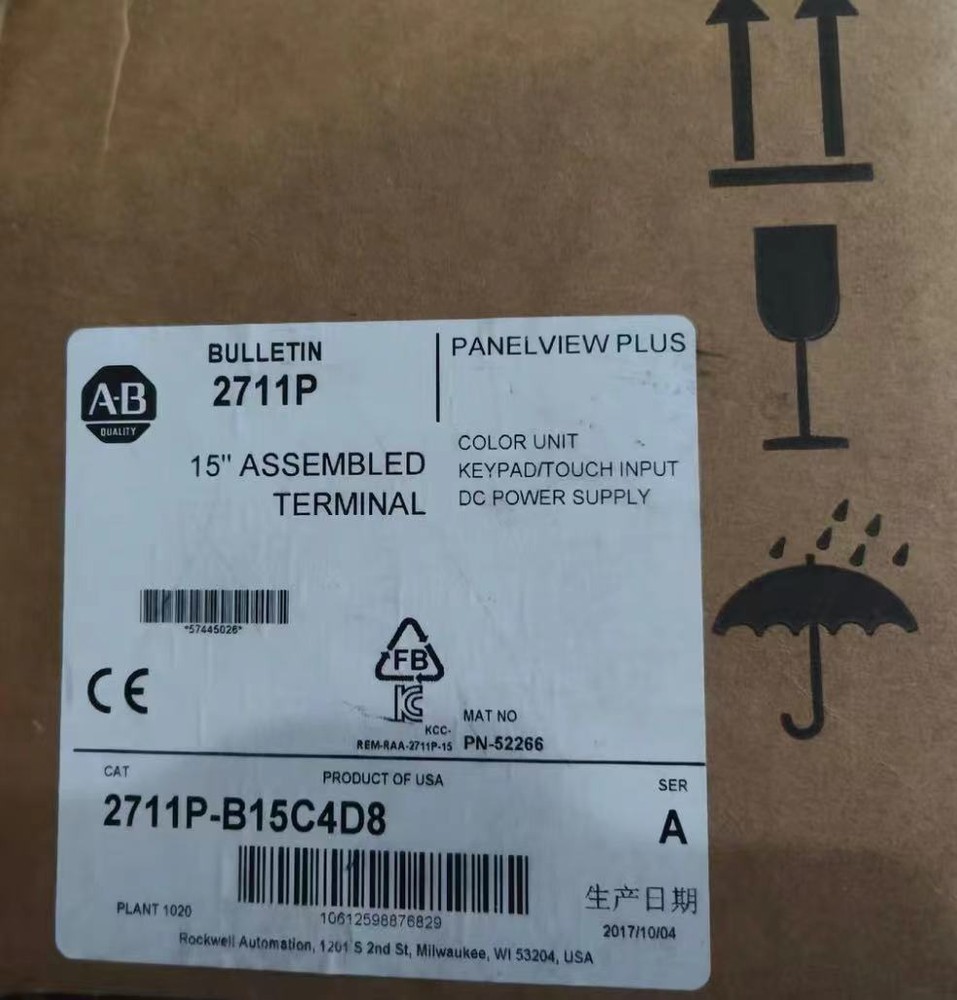 2711P-B15C4D8 AB 2711PB15C4D8 New Factory Sealed Spot Goods Expedited Shipping