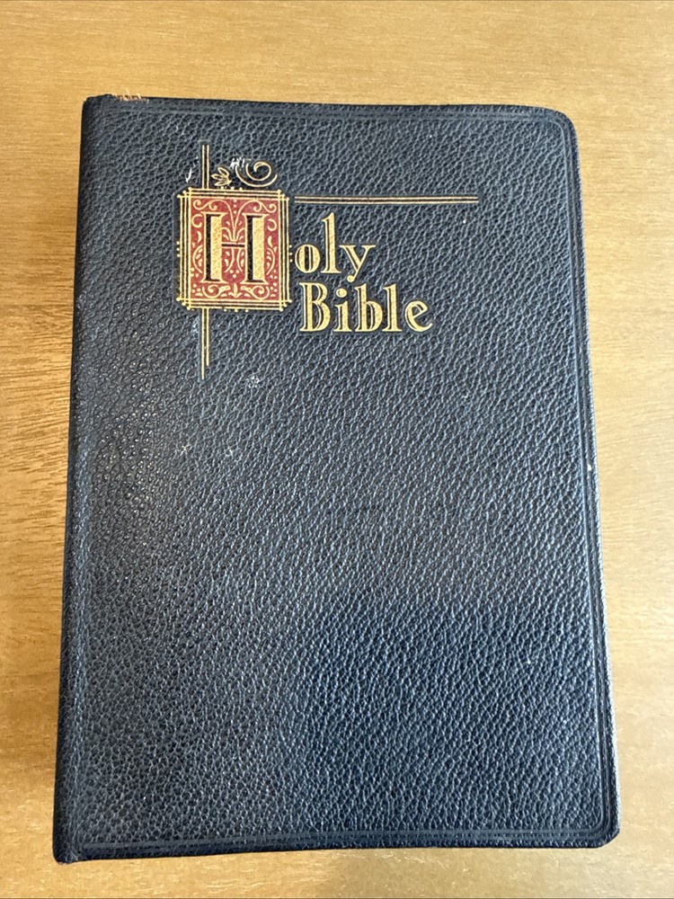1957 New Catholic Illustrated Edition Holy Bible Confraternity Douay Version