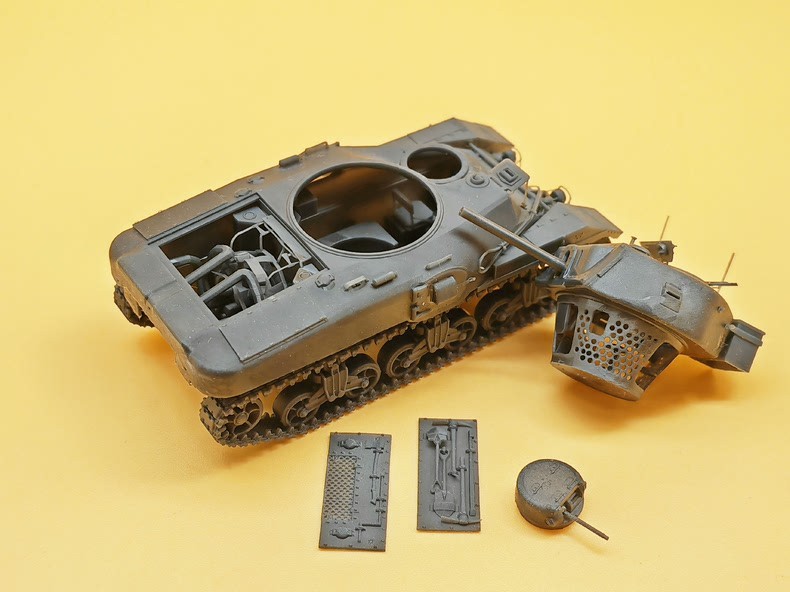 3D printed 1/72 Canadian Ram II tank Unpainted model kit