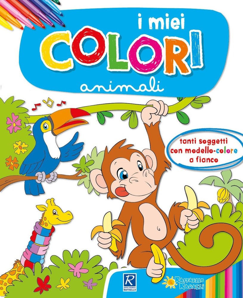 Stefania Rossi Gli animali. I miei colori. Con scatola con 6 pennare (Paperback)Another great item from Rarewaves USA | Free delivery!