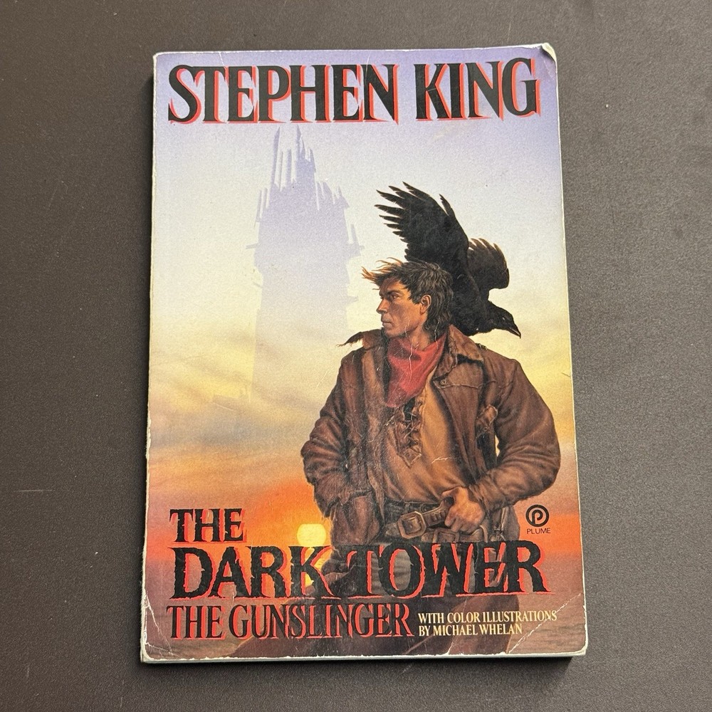 The Gunslinger by Stephen King 1988 Plume 1st Printing PB The Dark Tower