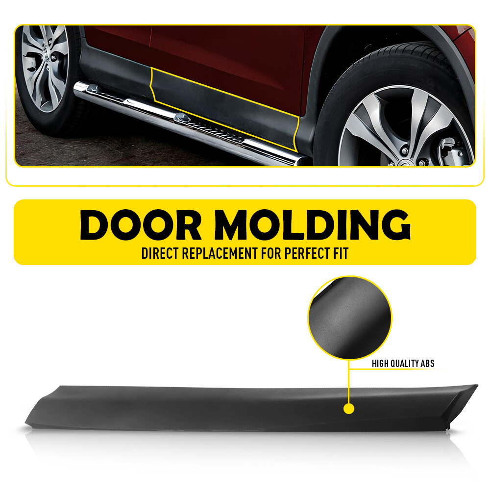 Front Right Passenger Side Door Lower Molding Trim Fit for Honda CR-V 2012-2016