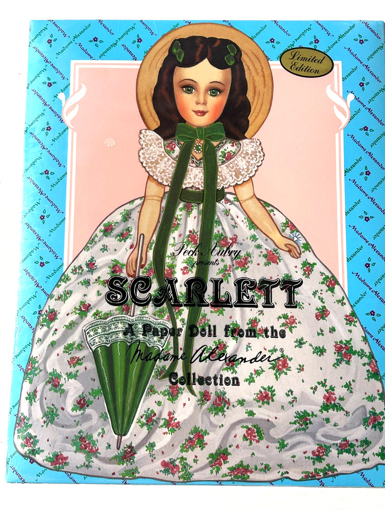 Paper Doll Book UNUSED Madame Alexander Scarlett