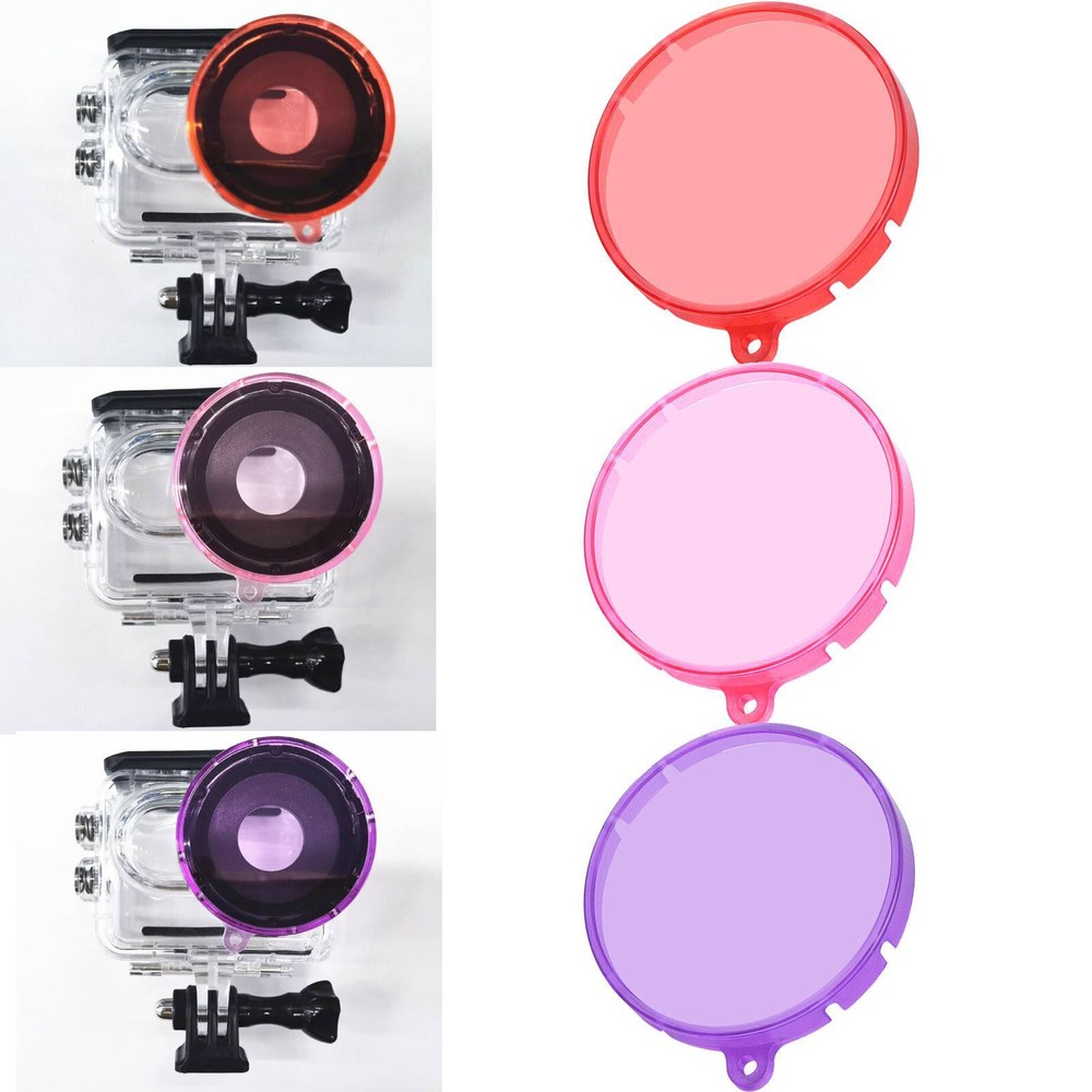 For Insta360 Go3 Action Camera Waterproof Filter Diving Shell Case Accessories