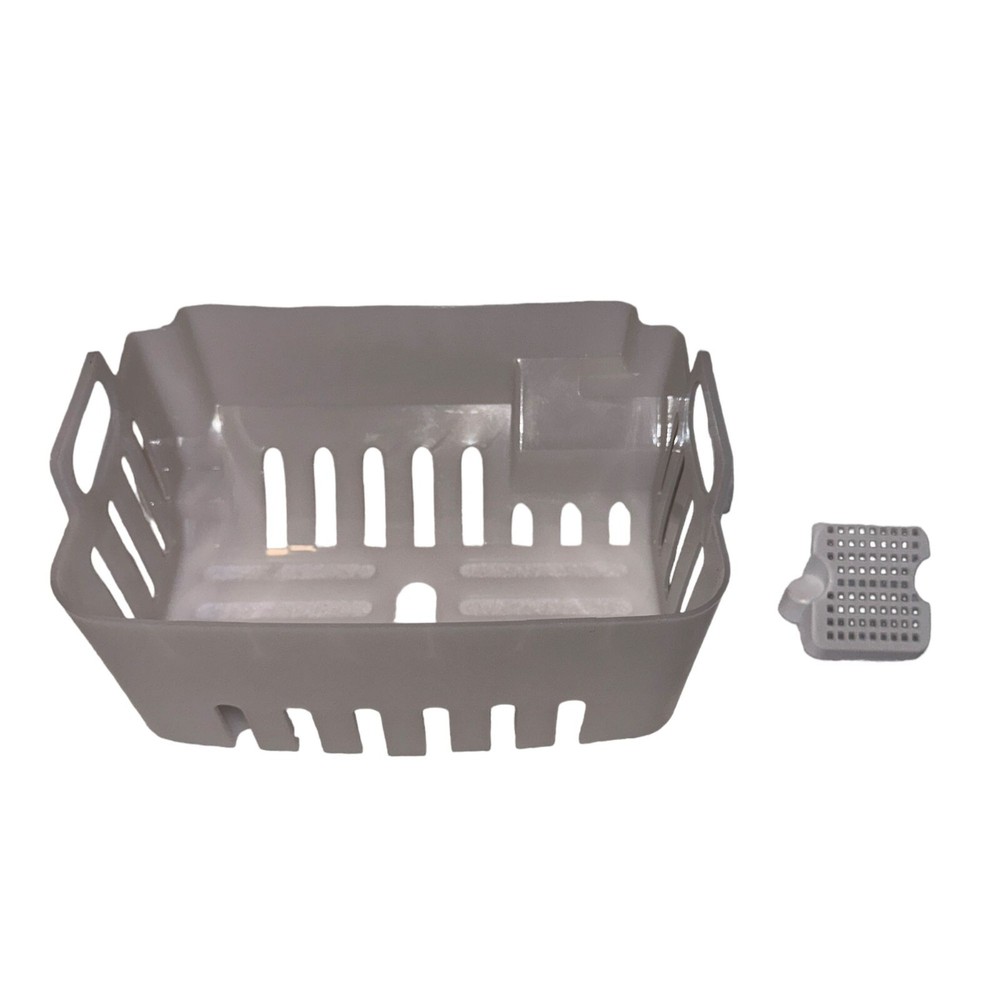 Silonn SLIM01 Countertop Ice Maker Replacement Basket Cover White Parts Only