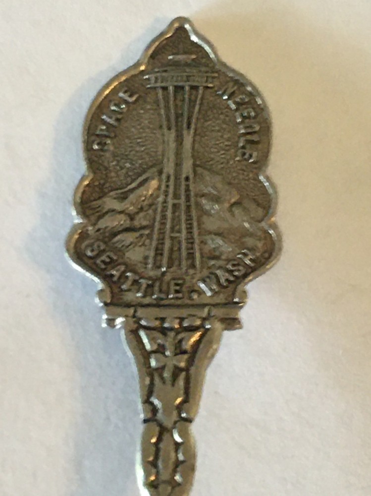 Vintage Space Needle Seattle Washington Collectible Souvenir Spoon