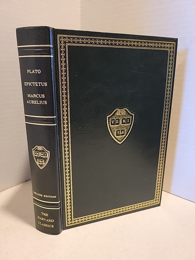 PLATO EPICTETUS MARCUS AURELIUS The Harvard Classics Deluxe Edition 1937 Leather