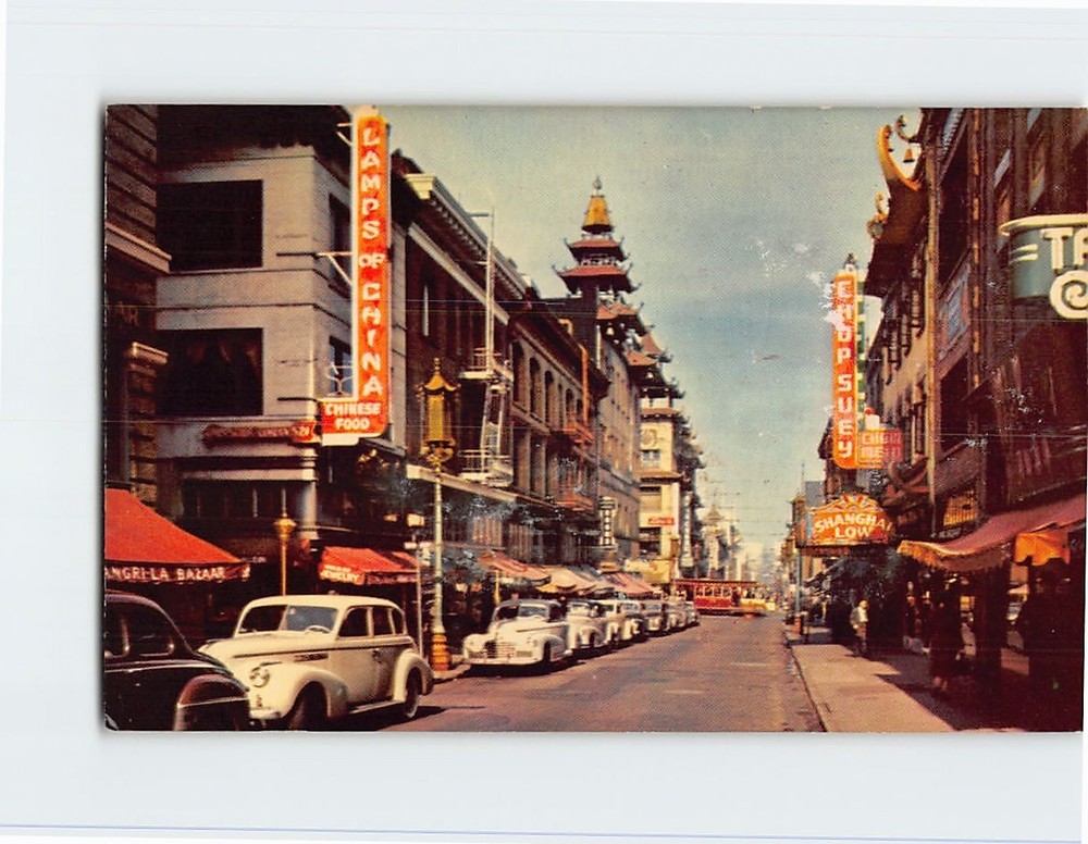 Postcard Chinatown San Francisco California USA