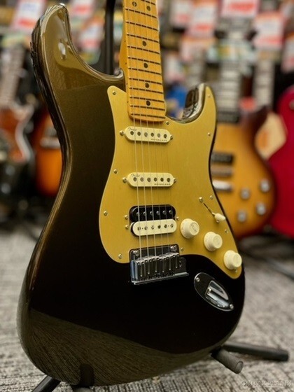Fender American Ultra Stratocaster HSS Texas Tea Maple 2024 Electric Guitar