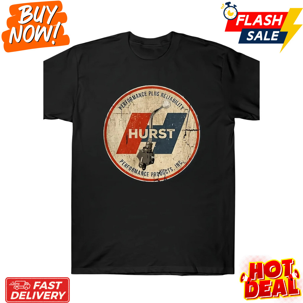 Hurst Performance T-Shirt for Men and Boys - Premium Cotton, Casual Crew Neck