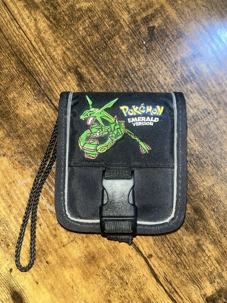 Pokemon Emerald Gameboy Case With Game Storage