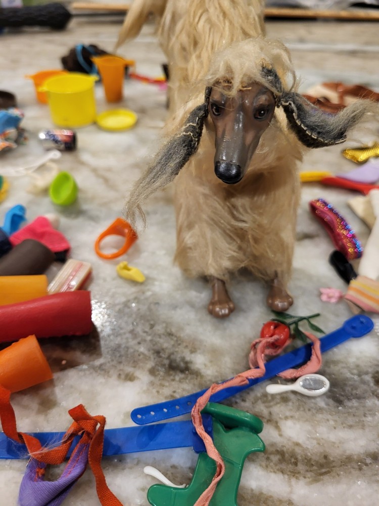 Lot Of Doll Accessories And Barbies 