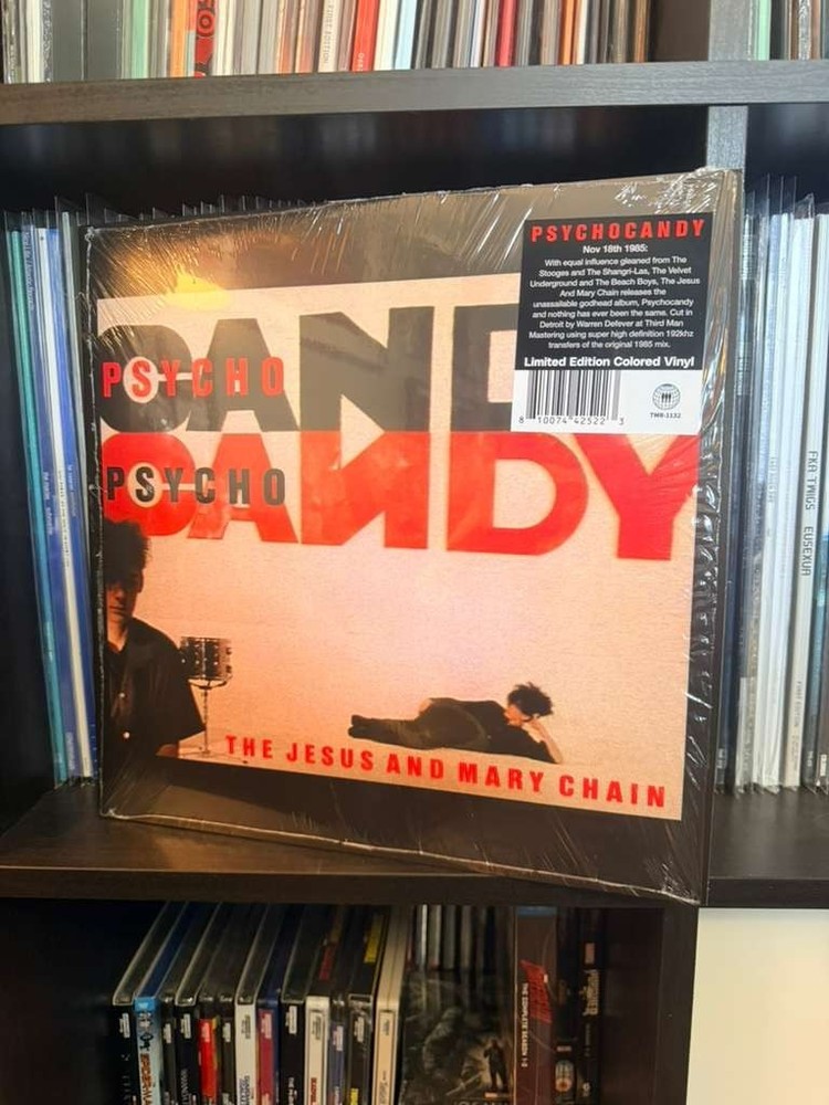The Jesus And Mary Chain Psychocandy TMR LP Hot Honey Gold Vinyl Played Once