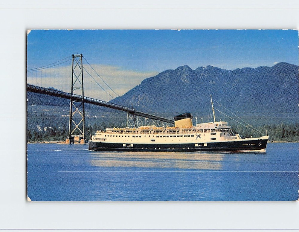 Postcard CPR Princess of Nanaimo Canada