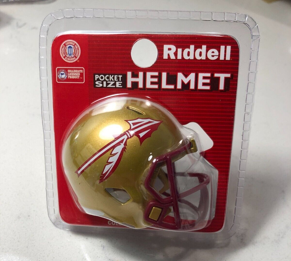 Florida State Seminoles RIDDELL speed pocket pro helmet FSU ACC NCAA