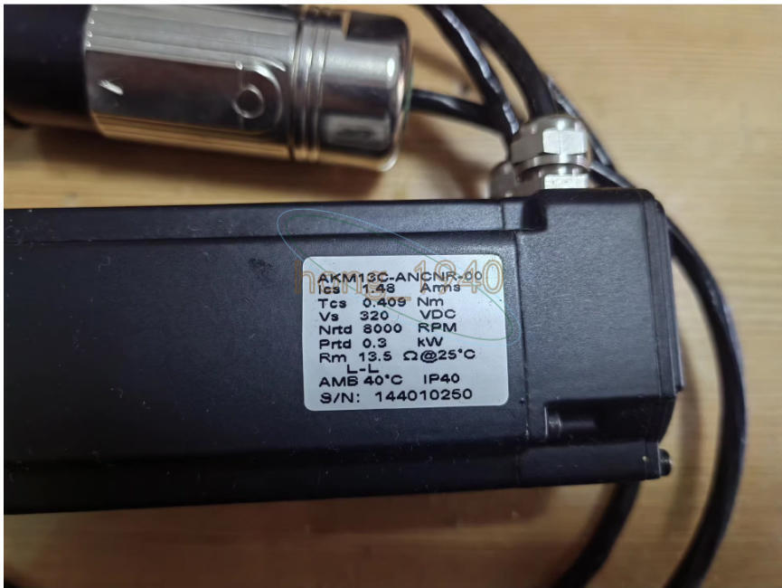 One Used Kollmorgen AKM13C-ANCNR-00 Servo Motor Test