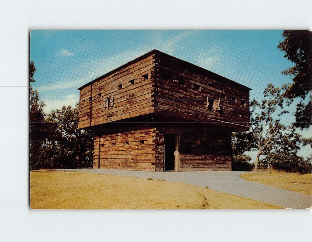 Postcard The Blockhouse Muskegon Michigan USA
