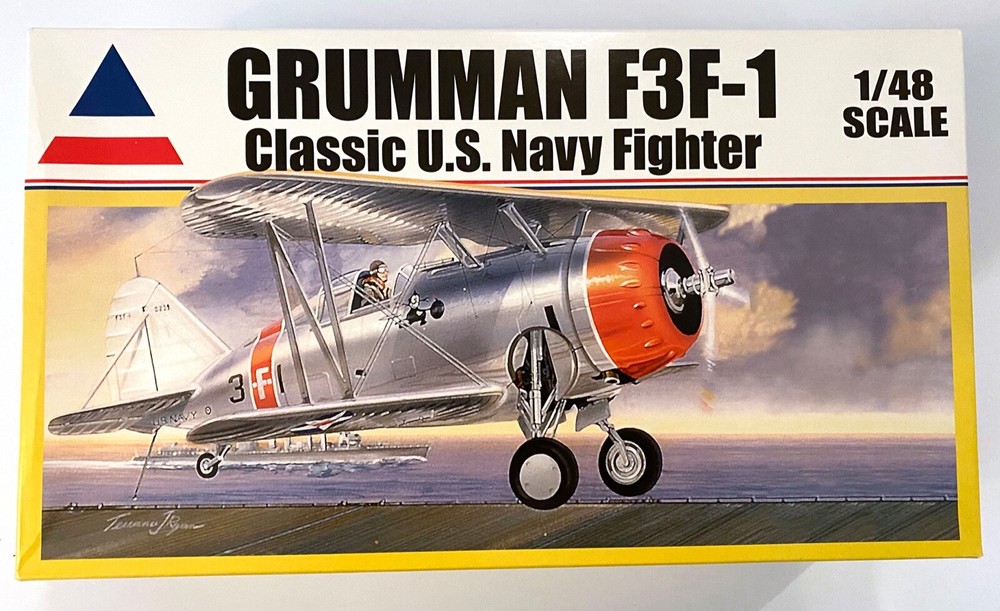 Accurate Miniatures 1:48 Grumman F3F-1 Model Kit-image