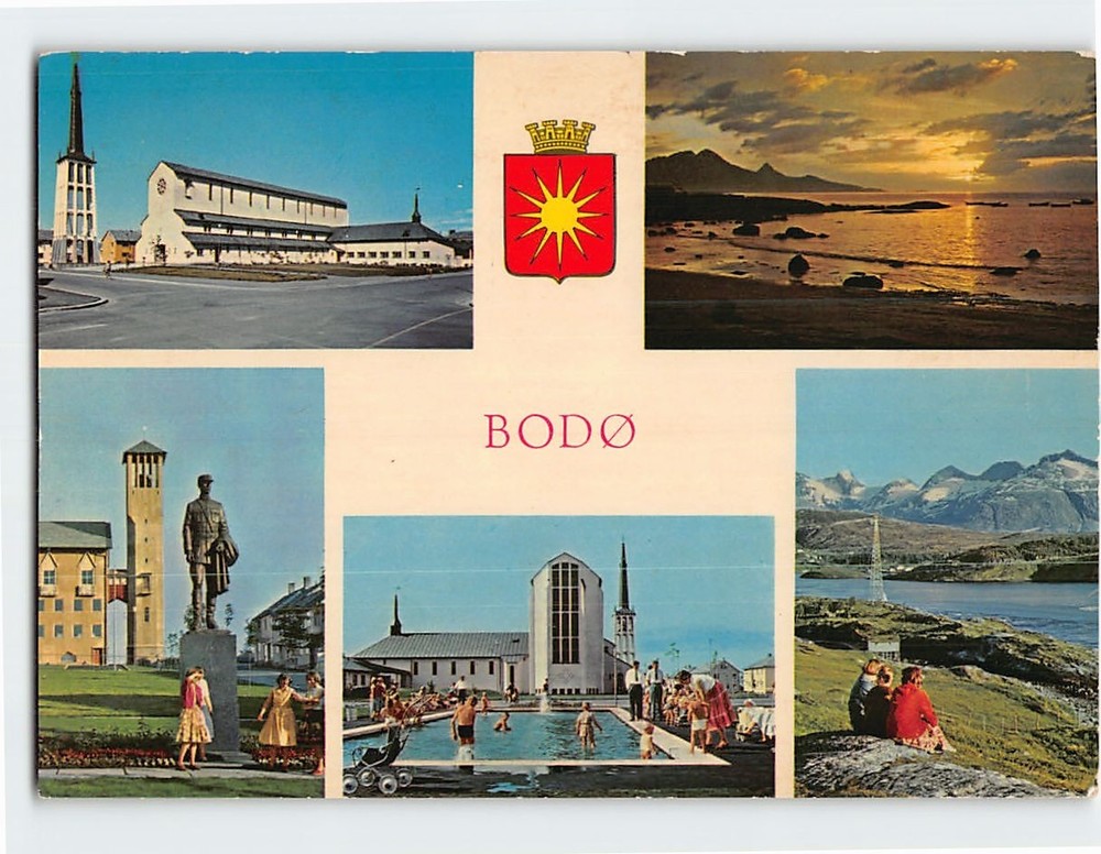 Postcard Bodø Norway