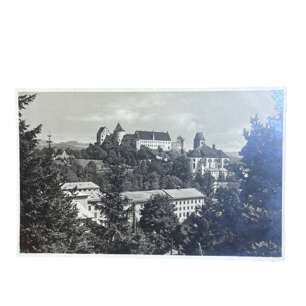 Postcard postcard Kempten Castle real photo unused