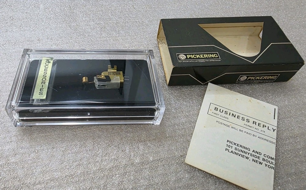 Pickering XV-15 625E Audiophile Cartridge New Never Used