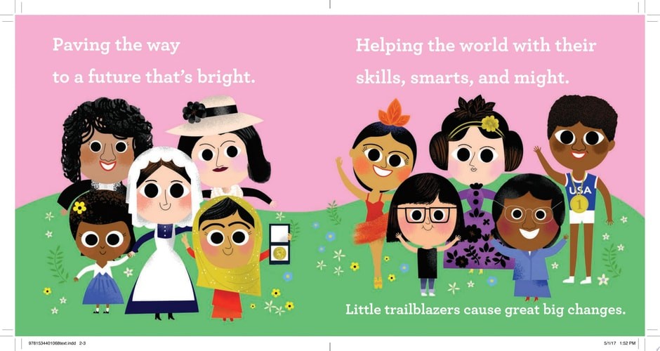 This Little Trailblazer: A Girl Power Primer by Holub, Joan, Very Good Book