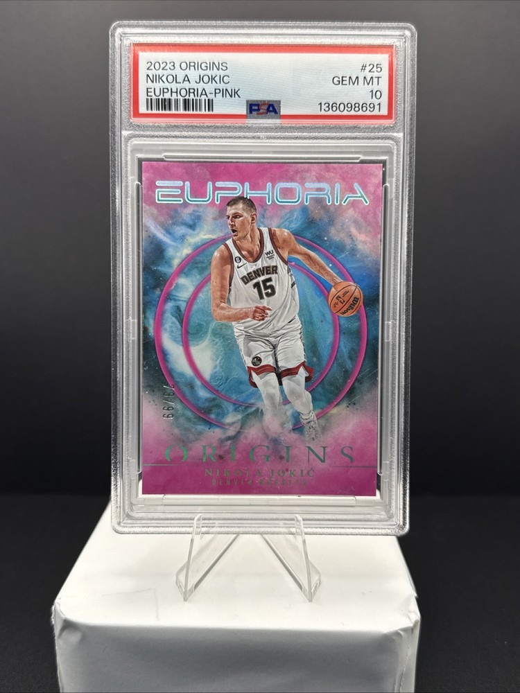 2023-24 Panini Origins Nikola Jokic Euphoria Pink Prizm  /99 Nuggets SP