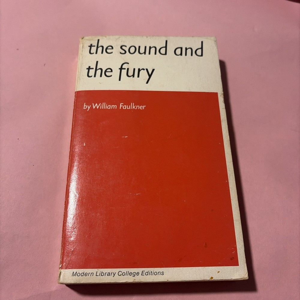 William Faulkner' the Sound and the Fury PB