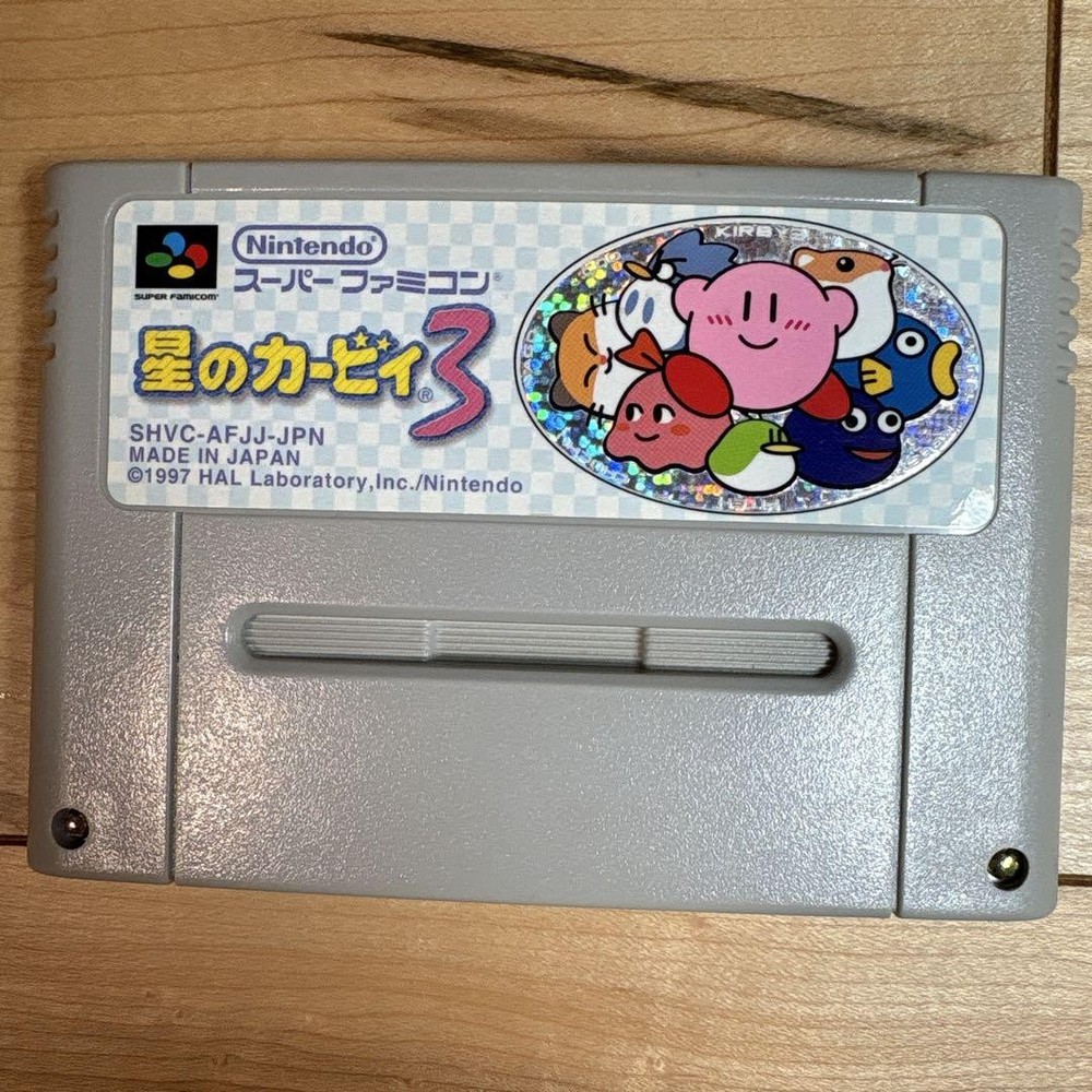 Hoshi no Kirby 3 Nintendo Super famicom SFC from Japan