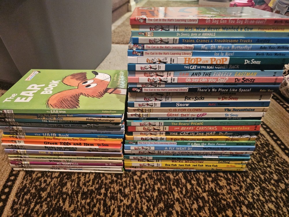 Lot of 52 Dr. Seuss Beginner Books / Bright & Early Children’s
