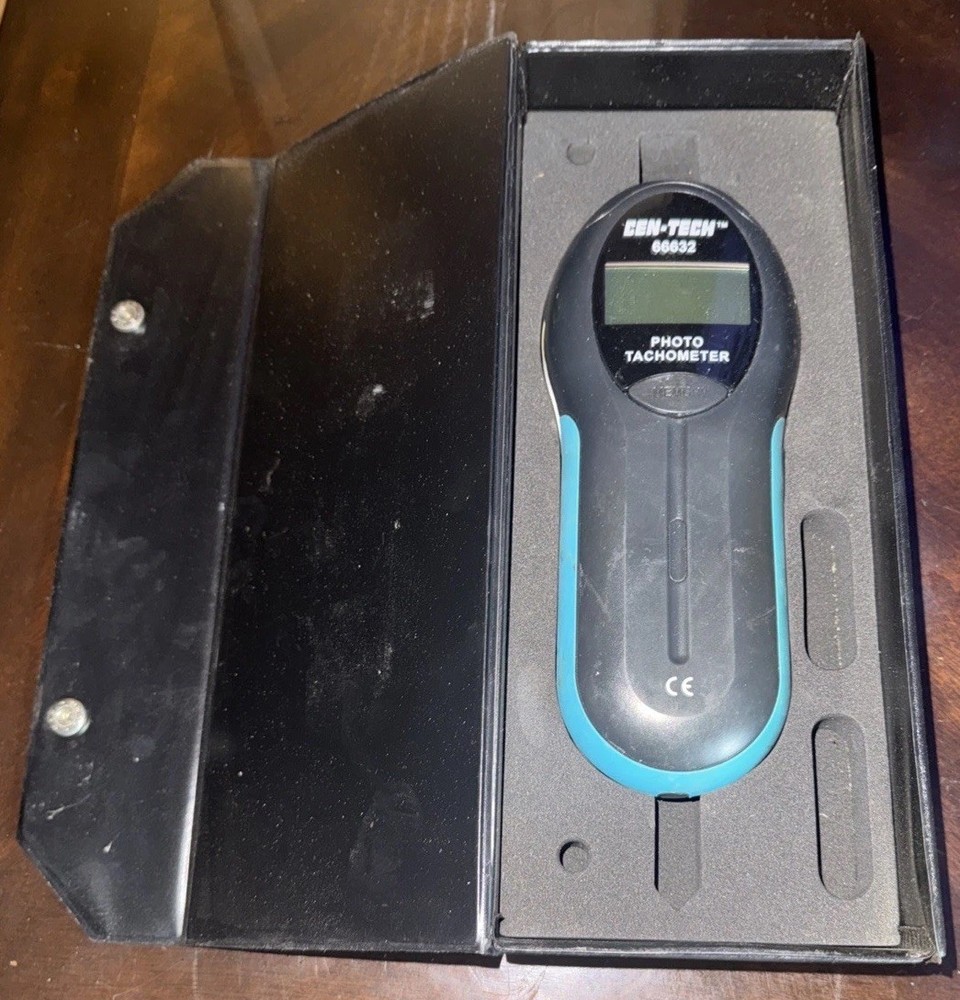 Cen Tech 66632 Photo Tachometer RPM Meter - Pre Owned
