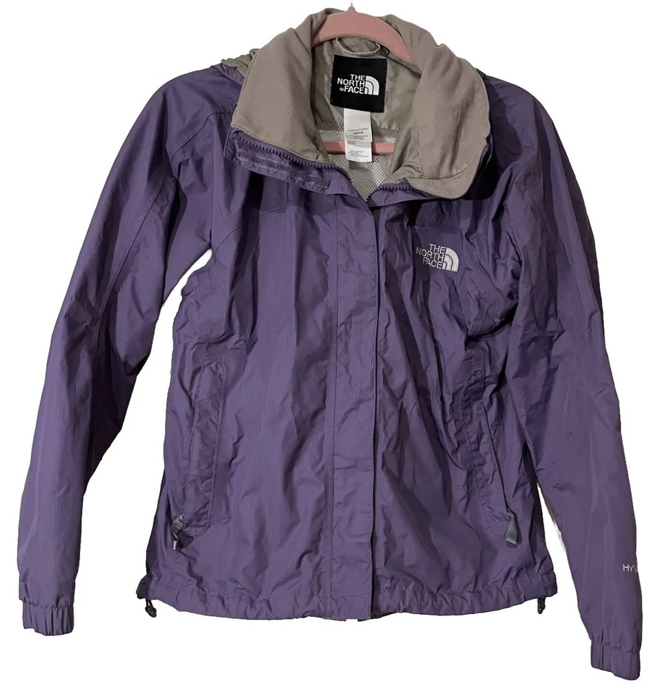 North Face Hyvent Lightweight Purple Rain Jacket Women's XS