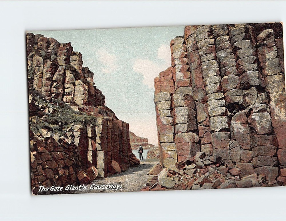 Postcard The Gate Giant's Causeway Northern Ireland
